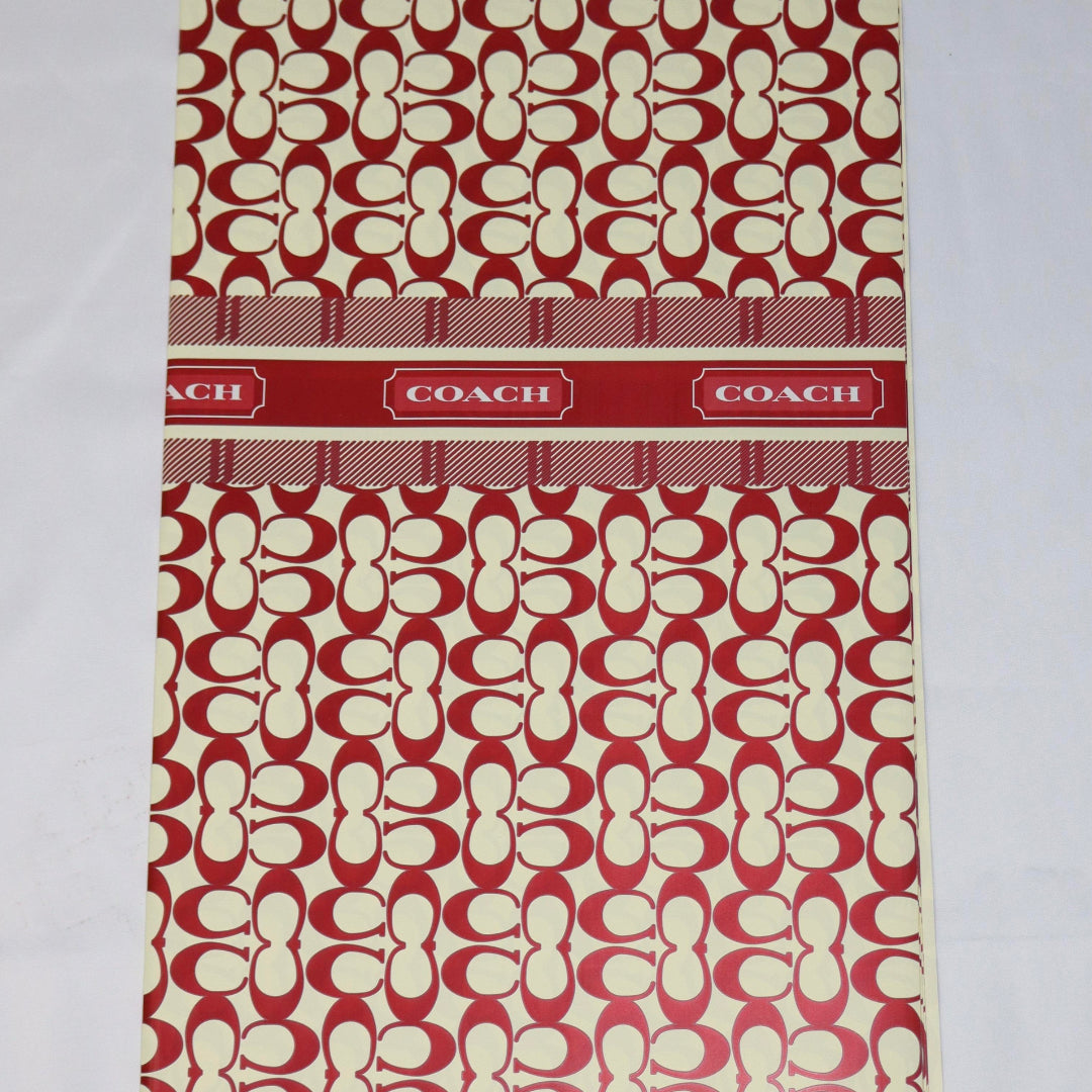 Coach Wrapping Paper