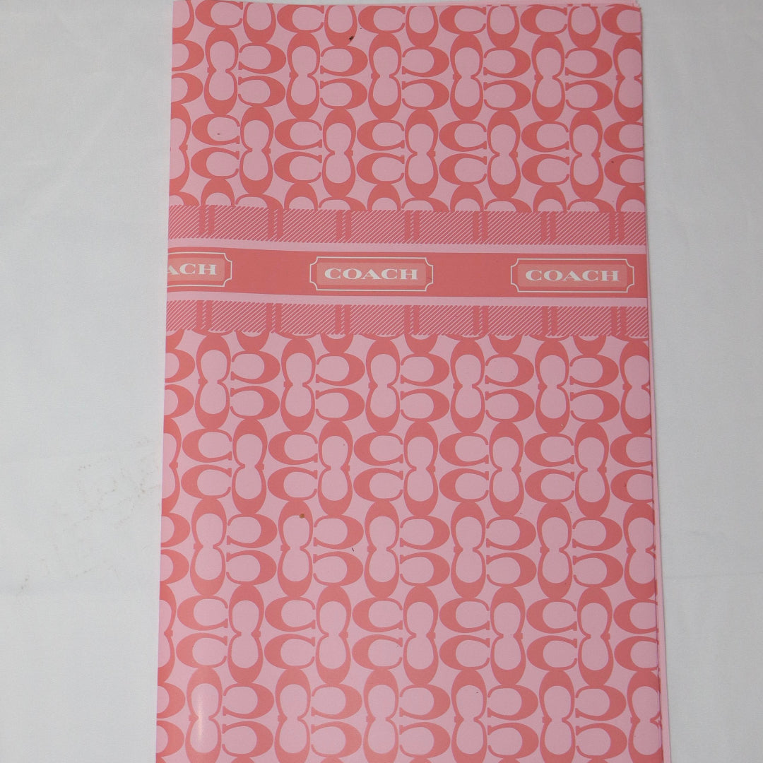 Coach Wrapping Paper