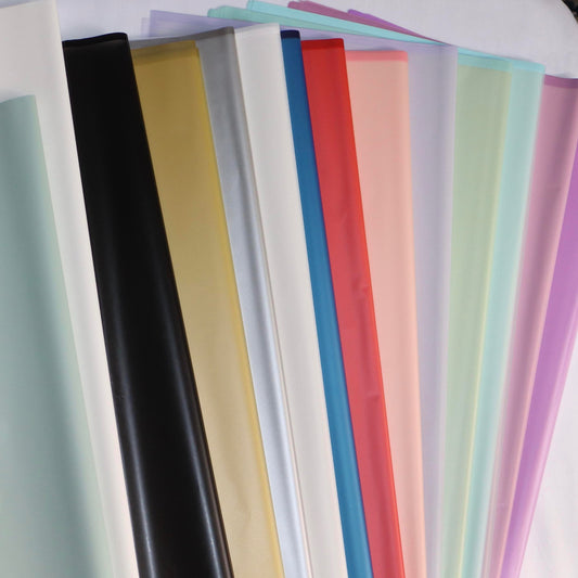 Bordered Solid Color Wrapping Paper