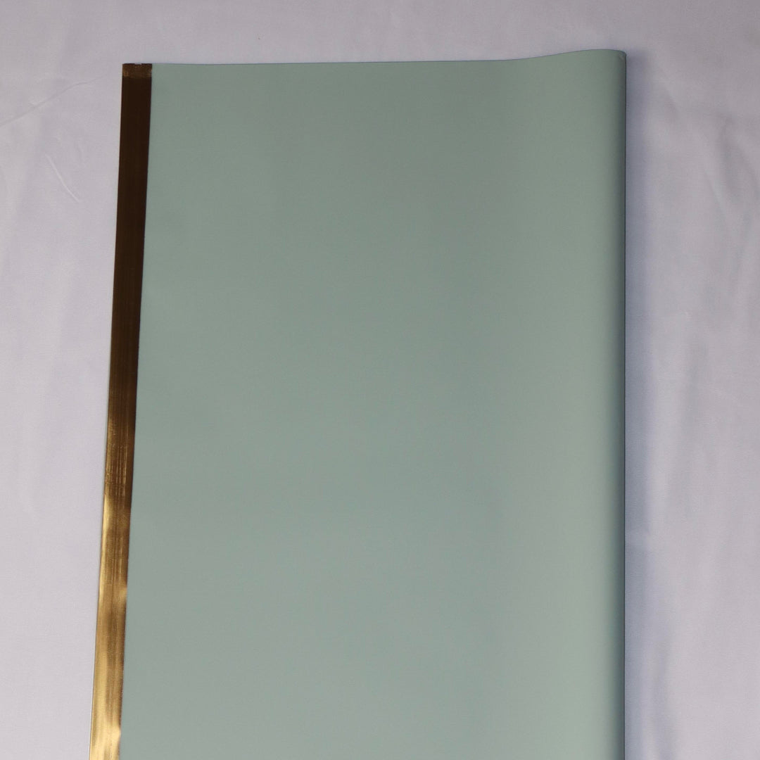 Bordered Solid Color Wrapping Paper