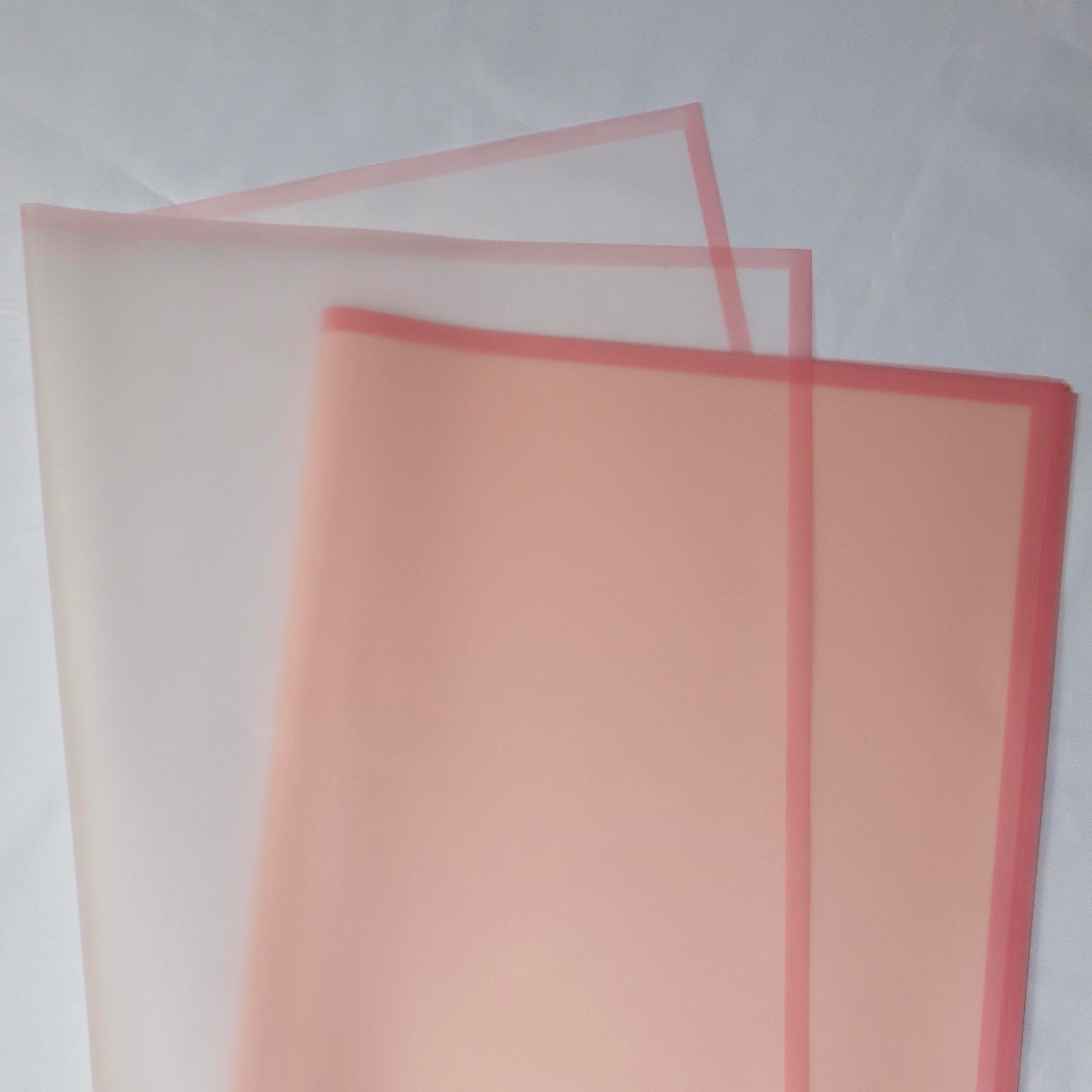 Bordered Solid Color Wrapping Paper