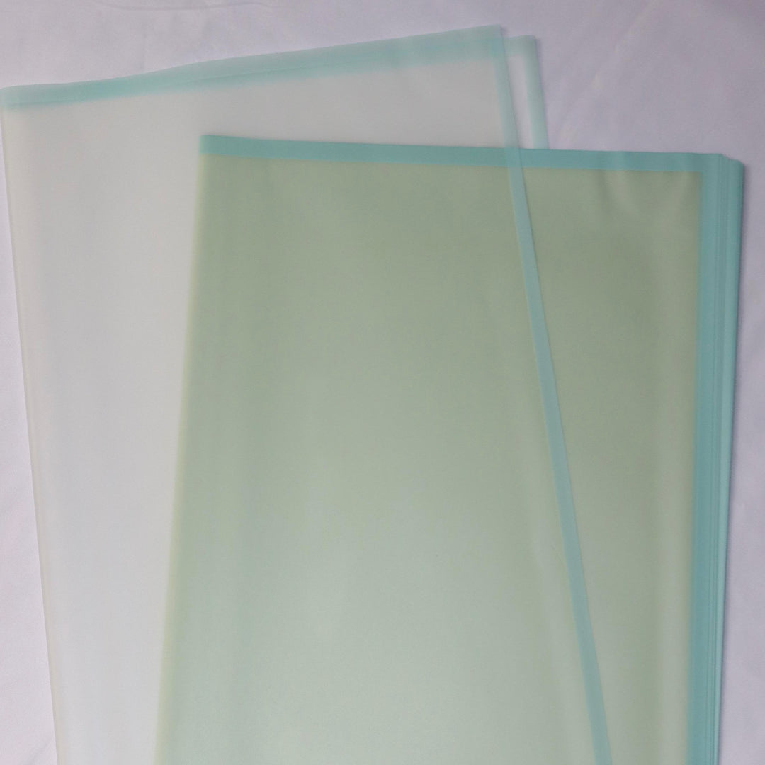 Bordered Solid Color Wrapping Paper