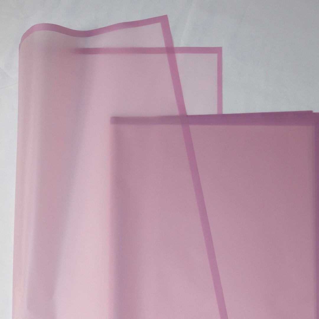 Bordered Solid Color Wrapping Paper