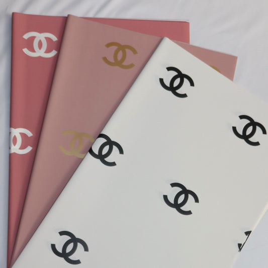 Chanel Logo Wrapping Paper