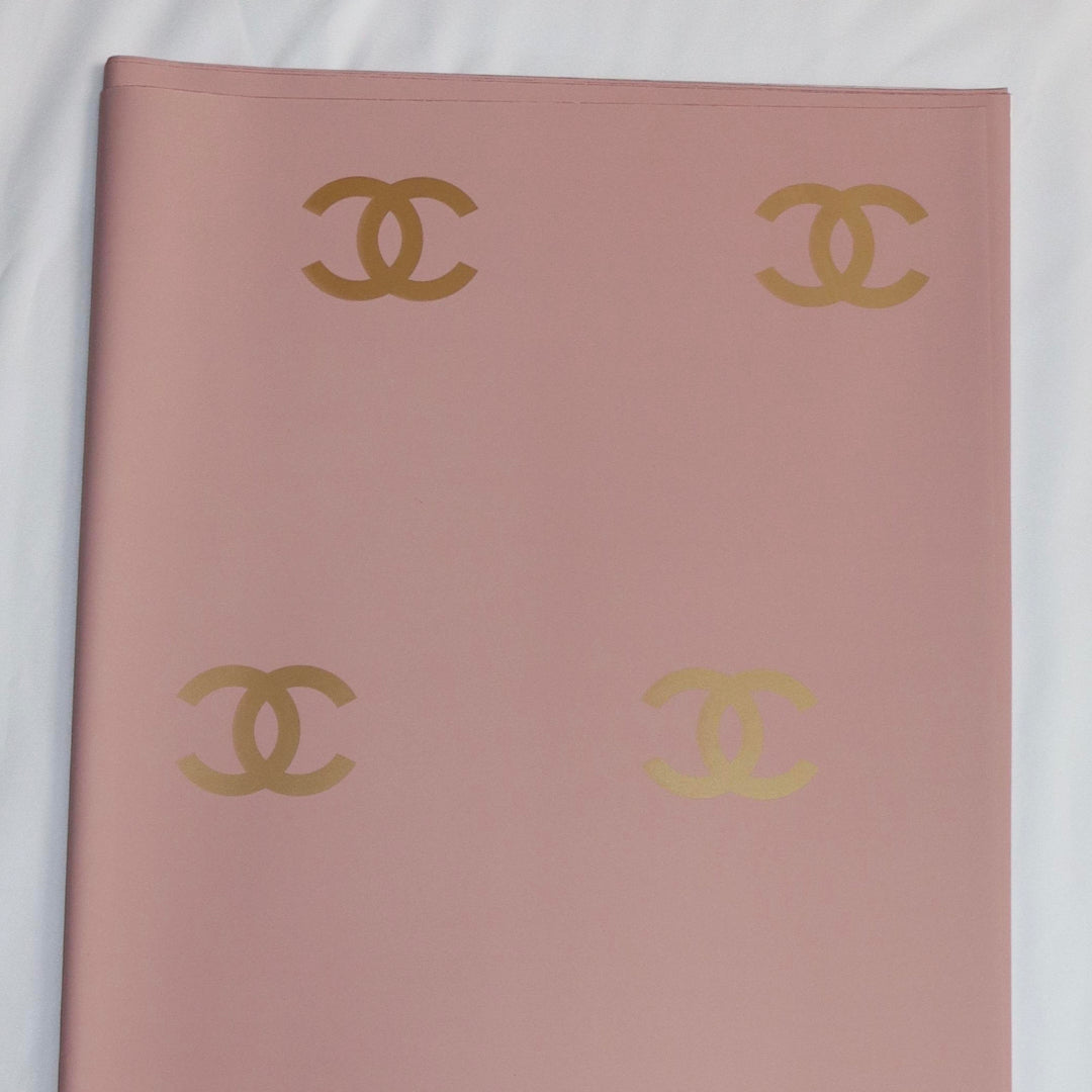 Chanel Logo Wrapping Paper