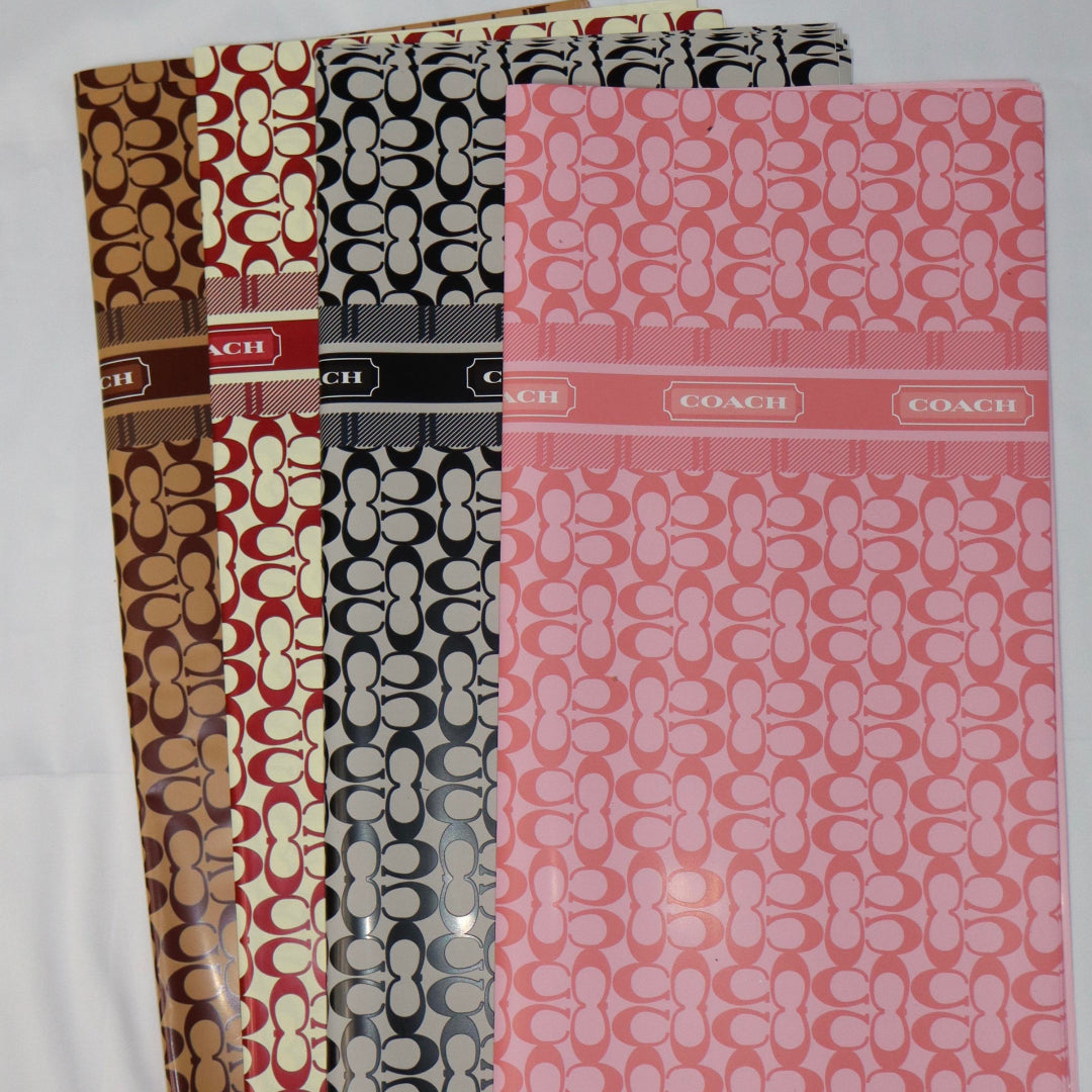 Coach Wrapping Paper