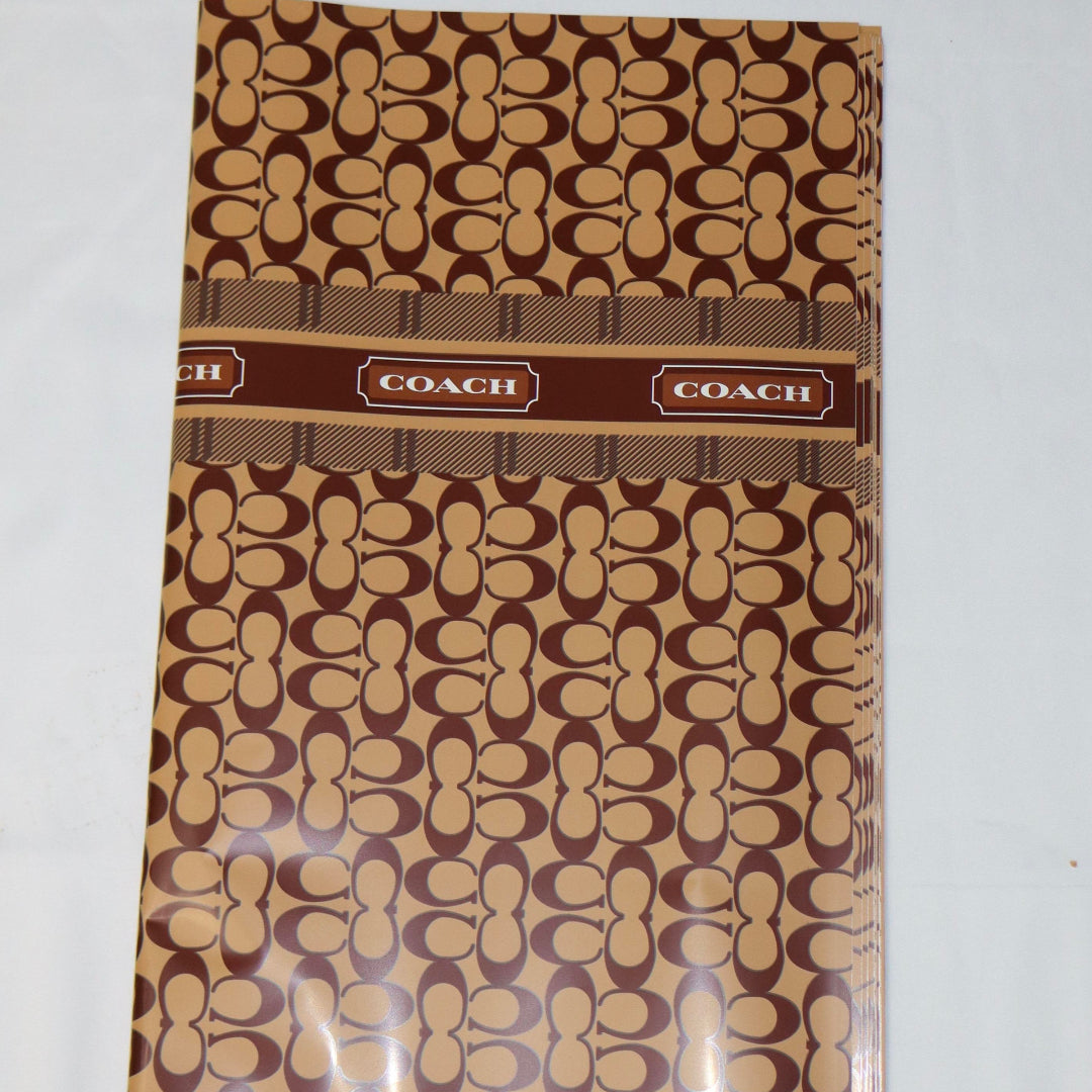 Coach Wrapping Paper